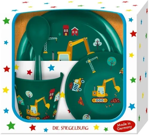 Geschirr Geschenkset Bagger Ed.2 von Spiegelburg