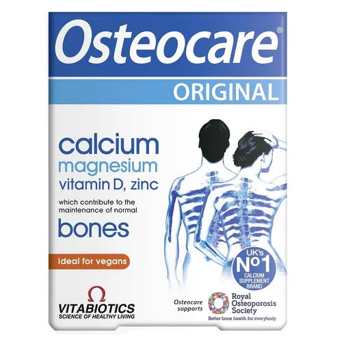 Osteocare Original suplement diety na zdrowe kości 30 tabletek Vit 5021265249282