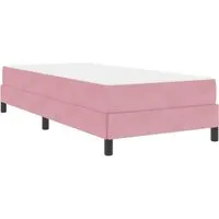 vidaXL Boxspring Velvet Bett mit Schaumstoffmatratze von vidaXL