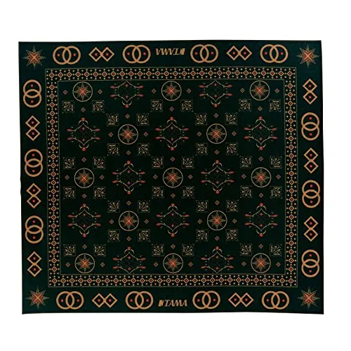 Tama TDR-OR Drum Rug Oriental - Zubehör für Schlaginstrumente, extra großer Schlagzeug-Teppich mit rutschfester Gummiunterseite, ideal für stabile Aufstellung und unkomplizierten Transport.