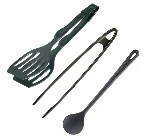 WESTMARK Servierzange 3tlg., Doppel-Pfannenwender, Brat-und Servierpinzette, Rühr-/Kochlöff