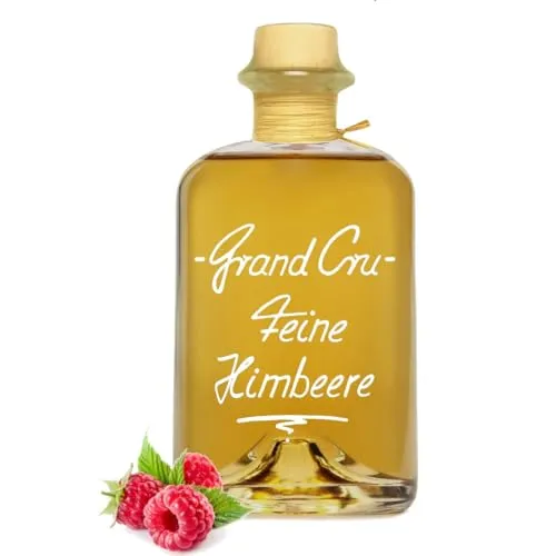 Grand Cru Feine Himbeere 1 L fruchtig & sehr mild 40% Vol. Obstler Schnaps Edelspirituose Himbeerschnaps