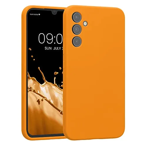 kwmobile Hülle kompatibel mit Samsung Galaxy A34 5G in orange von kwmobile