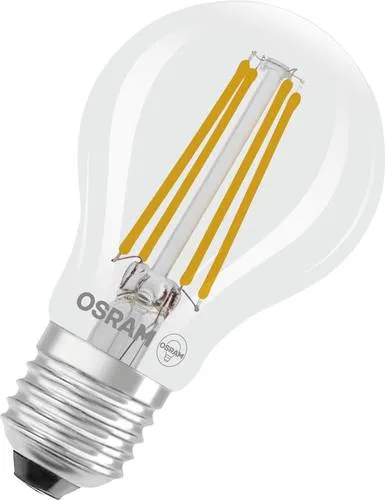 OSR 854338601 - LED-Lampe E27, 3,8 W, 806 lm - Energiesparlampen mit innovativer LED-Filament-Technologie, 50.000 h Lebensdauer, sofort 100% Licht und ideal für dekorative Einbauten im Haushalt.