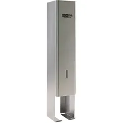 Ersatzrollenhalter Toilettenpapier aus Edelstahl 11,5x10,5x55 cm Silber