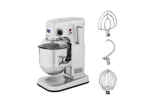 Royal Catering Küchenmaschine RCPM-10,1B, 650 W - Multifunktionsküchenmaschine mit 10 l Schüssel, ideal zum Kneten von bis zu 5.5 kg Mehl für Pizza, Brot und mehr. Effizient, sicher und einfach zu bedienen - der perfekte Küchenhelfer!