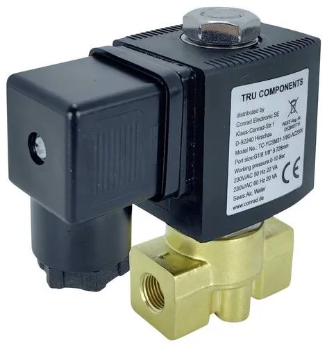 TRU COMPONENTS Direktgesteuertes Ventil TC-14211680 - Effiziente Steuerung für Ihre Anwendungen - Das TRU COMPONENTS Direktgesteuerte Ventil TC-14211680 bietet zuverlässige Steuerung mit 230 V AC. Ideal für den professionellen Einsatz in verschiedenen Anwendungen.
