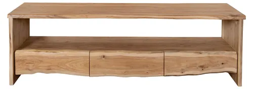 Loreno® Lowboard Dahlia aus Akazienholz, verschiedene Größen