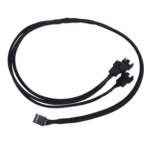 Phobya Y-Kabel 4Pin PWM auf 3x 4Pin PWM 60cm - Schwarz