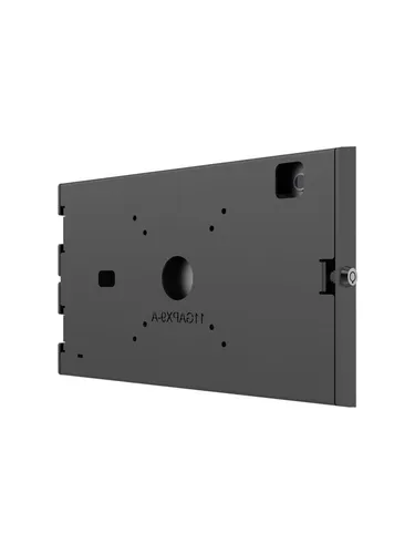 Galaxy Tab A9 Apex Enclosure Portable Floor Stand Black - Zubehör für Tablet PCs, stabiler Metallrahmen mit verriegelbarem Gehäuse für sicheren Stand, ideal für Präsentationen und öffentliche Displays.