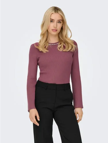 ONLY Rundhalspullover ONLNATASCHA LS BLING O-NECK CC KNT