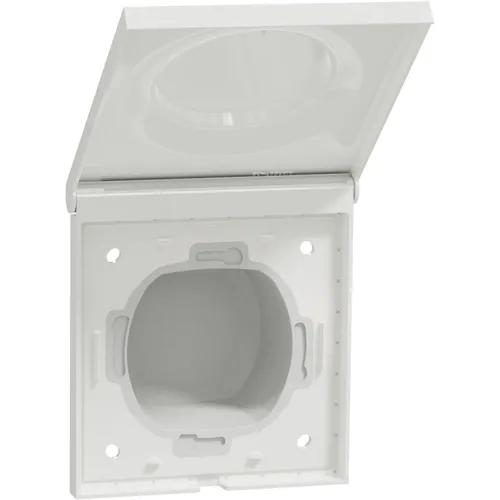 Schneider S520772 Odace Styl Pratic - Platte mit 1-poliger transluzenter Soft...