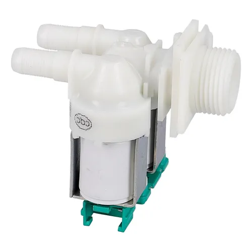 easyPART BOSCH Magnetventil 10031360 für Waschmaschine - Haushaltsgroßgeräte-Zubehör, zuverlässiges Magnetventil mit 180° Bauform - idealer Ersatz für defekte Modelle, sorgt für optimalen Wasserfluss.