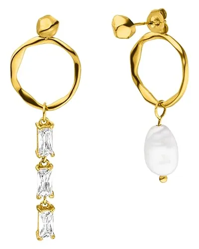 PURELEI® Elua Ohrringe (Gold) – Wasserfeste Damenohrringe aus Edelstahl - Ohrringe für Damen, inspiriert von Hawaii und wasserfest, perfekt für jeden Anlass und ideal für individuelle Stilvariationen.