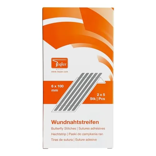 Teqler Wundnahtstreifen 6 x 100 mm