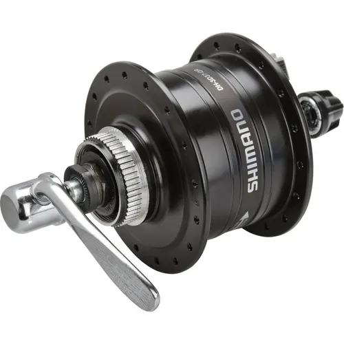 Nabe Vorderrad Nabendynamo Shimano DH-3D37 schwarz 36 Loch Disc CenterLock