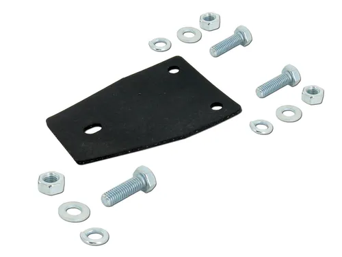 Normteilesatz für Gepäckträger hinten chrom in silber von FEZ