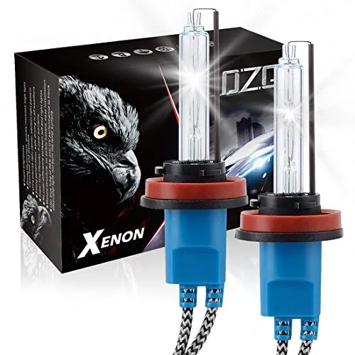 DZG H11 H8 H9 HID Xenonröhren Scheinwerferersatz 35w Lampe 6000K Weiß Auto 2 Stück