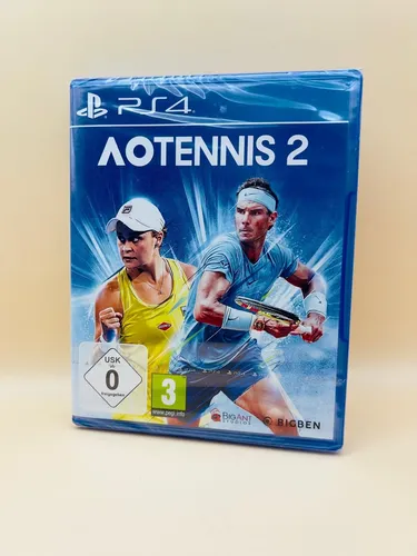 Ao Tennis 2 für Sony PlayStation 4 - *NEU* - Sportspiel im Tennis-Genre von Bigben Interactive, erlebe realistische Matches und verbessere deine Fähigkeiten auf der PS4!