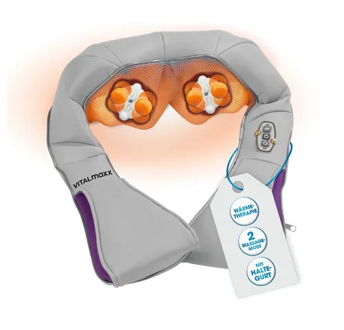 VITALmaxx Shiatsu Nackenmassagegerät mit Wärme