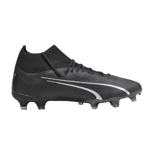 PUMA ULTRA PRO FG/AG Fußballschuhe Herren - Orange, Größe 42 - Fußballschuhe für explosive Geschwindigkeit und perfekte Ballkontrolle. Leichtes Mesh-Obermaterial und GripControl Skin sorgen für Stabilität und angenehmen Sitz. Ideal für festen Rasen und Kunstrasen.