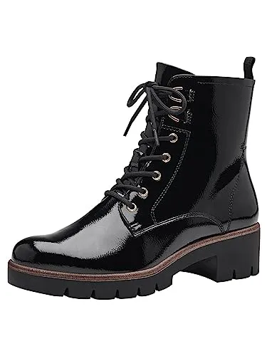 Tamaris Stiefelette 1-25297-41 018 - Wanderschuhe mit gepolsterter TOUCH-IT Decksohle für optimalen Komfort und anpassungsfähigem Synthetik-Obermaterial, ideal für lange Wanderungen.