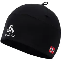 Odlo Unisex Polyknit Fan Warm Eco Hat schwarz von ODLO