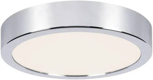 Paulmann LED-Bad-Einbaupanel 13W IP44 Chrom - Lampen, spritzwassergeschützt und ideal für Feuchträume - sorgt für blendfreies, warmweißes Licht und verleiht Ihrem Badezimmer einen edlen Look.