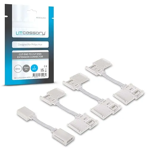 Litcessory Verlängerungskabel für Philips Hue Lightstrip Plus