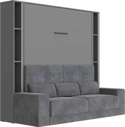 SMARTBett Schrankbett Set mit Sofa M1 180x200