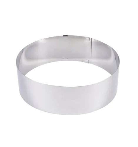 Tortenring, Edelstahl, 6cm hoch von LARES