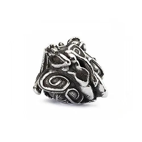 Trollbeads Damen-Bead 925 Sterling Silber - Bead Charm für Damen aus 925 Sterling Silber, einzigartiges Design für individuelle Armbänder und persönliche Stilakzente.
