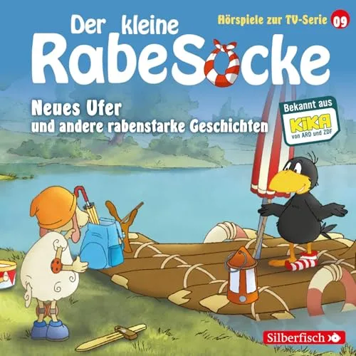 Neues Ufer, Die verfluchte Teekanne, Der große Sockini (Der kleine Rabe Socke - Hörspiele zur TV Serie 9): 1 CD