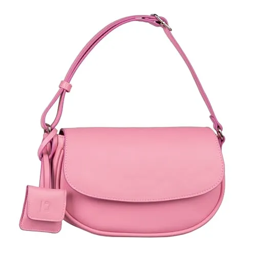 TOM TAILOR Denim Bena Damen Überschlagtasche - Damen-Schultertaschen, stilvolle Mini-Umhängetasche aus hochwertigem Lederimitat mit praktischem Magnetverschluss und abnehmbarem Anhänger für individuellen Stil.