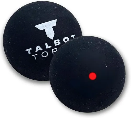TALBOT torro Squashball schwarz mittel 2er Blister