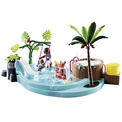 Produktbild PLAYMOBIL Family Fun 70611 Kinderbecken mit Whirlpool