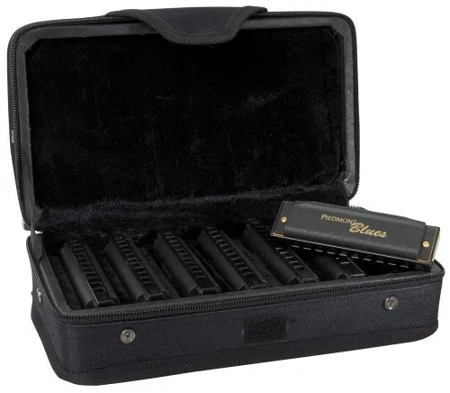 Hohner Piedmont Blues-Mundharmonika-Set