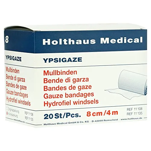 Holthaus Medical 11135 Mullbinden 8cm x 4m 20St.