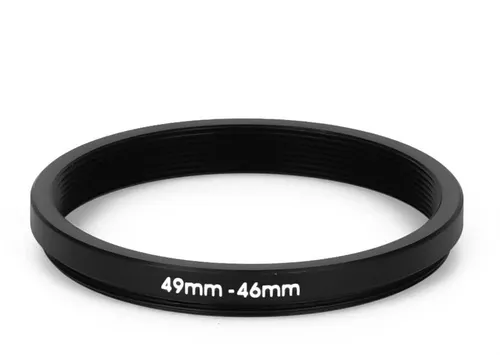 mm - 46 mm Filter Adapter Step-Down Adapter Filteradapter Step Down 49-46 49