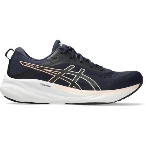 Asics GEL-FLUX 8 Laufschuh blau 40,5 EU – Komfortabel und Atmungsaktiv - Sportlicher Laufschuh mit atmungsaktivem Obermaterial und innovativer Dämpfungstechnologie für ein angenehmes Laufgefühl. Ideal für neutrale Läufer.