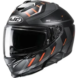 HJC i71 Simo Helm XL, schwarz-rot für Männer von HJC Helmets
