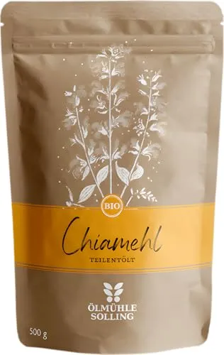 Ölmühle Solling Bio Chiasamenmehl teilentölt 500 g von Ölmühle Solling