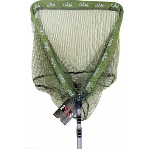 DAM CROSSPOWER LANDING NET 260CM 3P 60X60X50CM 6MM RUBBER 86CM