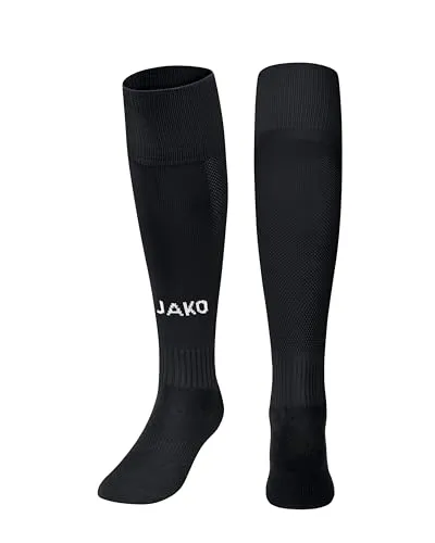 JAKO Herren Glasgow 2.0 Stutzenstrumpf, Schwarz, 47-50 EU