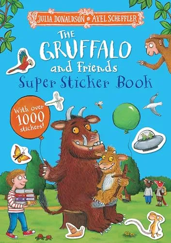 The Gruffalo and Friends Super Sticker Book: With over 1000 stickers!
