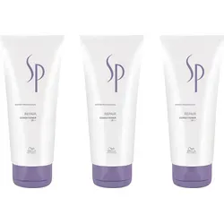 Wella SP Repair Conditioner 3x200ml - Haarspülungen & Conditioner, repariert und stärkt geschädigtes Haar für gesundes, glänzendes Haar.