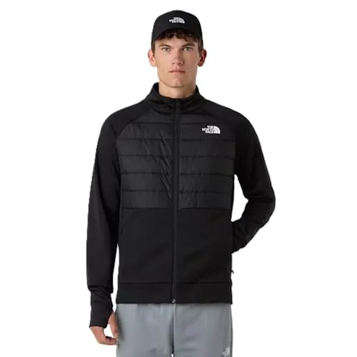 The North Face Reaxion 2.0 Fleece Hybrid Jacke für Herren in schwarz von The North Face
