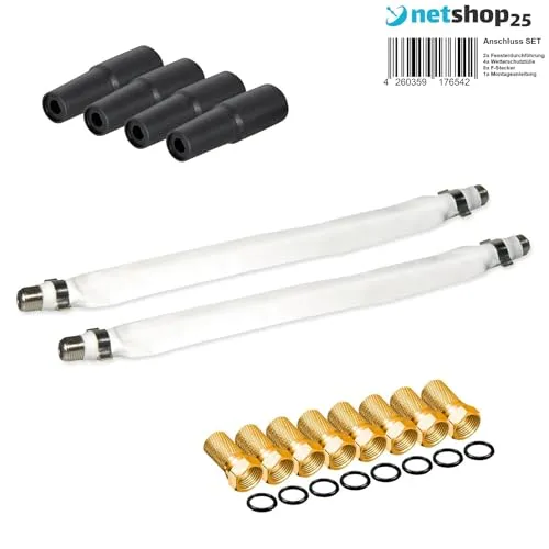 SAT Flachantenne Twin H30D2+ mit Fensterhalterung