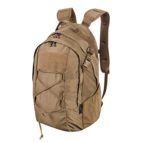 Helikon-Tex EDC Lite Rucksack – Nylon - Wanderrucksäcke mit verstellbarem, gepolstertem Rücken und ergonomischem Design für optimalen Tragekomfort. Geräumig mit zwei Fächern und kompatibel mit Trinksystem.