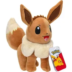 Jazwares Pokémon Plüschtier (20.50 cm) - Hochwertiges Pokémon Plüschtier in verschiedenen Designs, ideal zum Kuscheln und Sammeln für Pokémon-Fans jeden Alters.